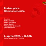 FCJK: Portret pisca Obrada Nenezića biće priređen 2. aprila