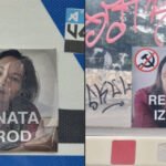 Kod Rijeke oblijepljene poruke protiv profesorice koja je Thompsona nazvala kukavicom