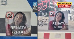 Kod Rijeke oblijepljene poruke protiv profesorice koja je Thompsona nazvala kukavicom