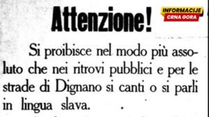 Dan kad je u Istri zabranjen hrvatski jezik