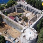 Prva faza obnove tvrđave Španjola pri kraju