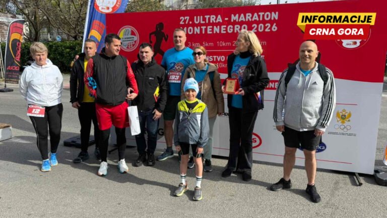 RTCG dobila zlatnu plaketu na Ultramaratonu u Podgorici: Više od 20 zaposlenih učestvuje u trci