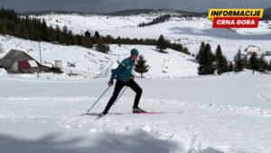 VIDEO Budući šampion: Bojović na improvizovanoj stazi za nordijsko skijanje