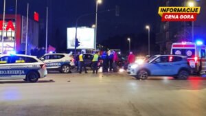 Udes u Podgorici, povrijeđene četiri osobe