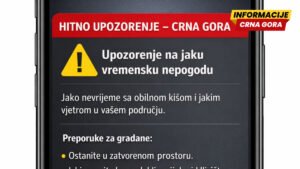 Sistem javnog upozoravanja stiže nakon izmjena zakona