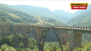 Od sjutra izmijenjen režim saobraćaja na putu Pljevlja–Žabljak zbog radova na mostu Đurđevića Tara