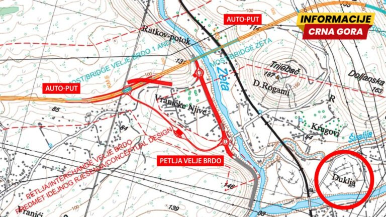 Monteput: Arheološki lokalitet Duklja nije ugrožen saobraćajnicom, niti bilo kakvim priključkom
