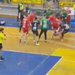 Skandal u Pljevljima, Damjanović pretukao igrače Rudara, Pravilović koljenom u glavu udario Jelušića