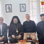 Ćulafić u Elbasanu na Vaskršnjem prijemu kod mitropolita Merdanija