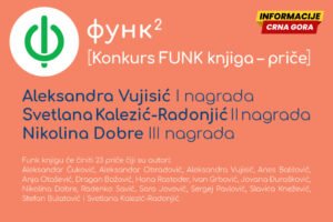 FUNK knjiga-priče: Aleksandra Vujisić, Svetlana Kalezić-Radonjić i Nikolina Dobre najbolje autorke