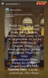 Sin Halida Bešlića: Poslije smrti tate i bolesti moje majke, ovo mi je prva radost