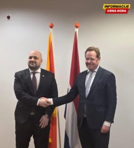 Božović i Van Vil: Razgovor o reformi pravosuđa i evropskom putu Crne Gore