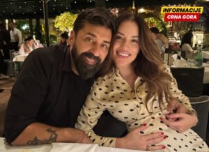 Presladak prizor iz doma Amidžića, kćerka Lola pozira sa tatom dok Mina slika