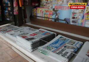 Crna Gora nazadovala na Indeksu slobode štampe, RSF upozorio na dešavanja u RTCG-u