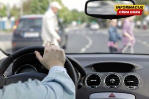 Starija pješakinja povrijeđena u centru Bijelog Polja