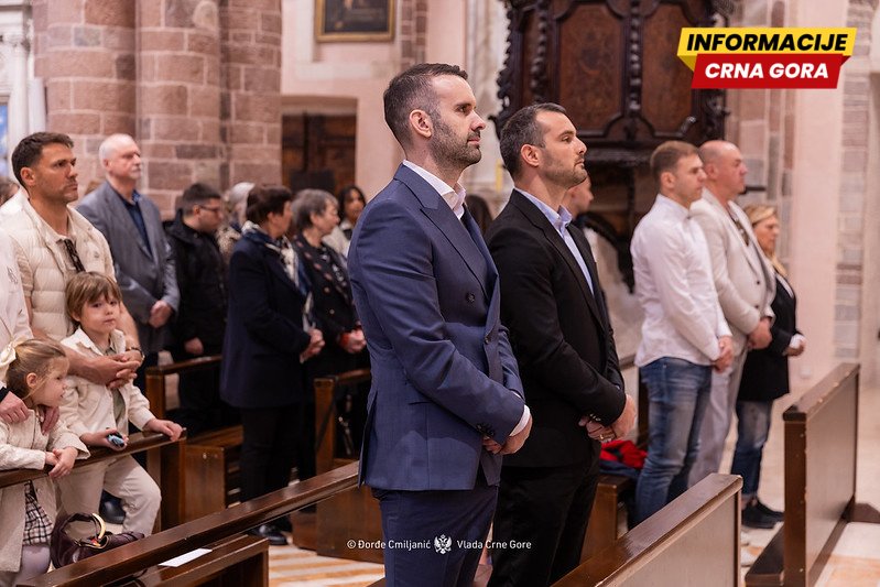 Spajić na misi u Kotoru: Čuvajmo solidarnost i međusobno uvažavanje