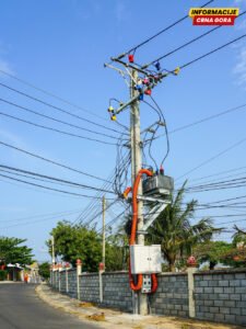 UP: Uhapšen Nikšićanin osumnjičen da je krao djelove trafostanice