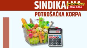 Sindikalna potrošačka korpa 2,09 hiljada eura