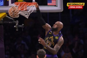 Rekordi Lebrona Džejmsa i Luke Dončića u pobjedi Lejkersa