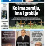 Naslovna strana “Informacije CG” za 2. april 2026.