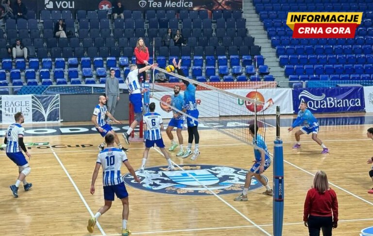 Superliga odbojkaša: Derbi između Budućnosti i Jedinstva, povratak...