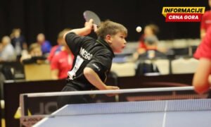 Mladi stonoteniser Milan Vučetić na eurotalent kampu u Rumuniji