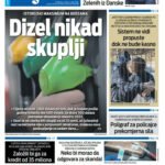 Naslovna strana “Informacije CG” za 4. april 2026.