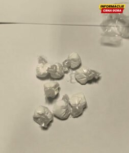 Podgorici: Oduzeto oko 30 grama spida, uhapšena jedna osoba