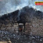 Požar kod Tivta, izgorio pomoćni objekat