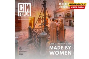 TVOJA KREATIVNOST ZASLUŽUJE SCENU: Otvoren poziv za CIM Startup Lab: Made by Women