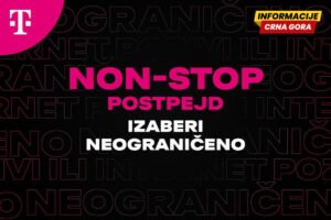 Crnogorski Telekom: Biraj neograničeno - Non-stop postpejd promo ponuda