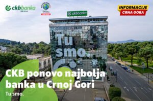 Global Finance: CKB najbolja banka u Crnoj Gori
