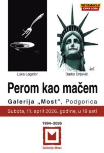 Izložbom Luke Lagatora i Darka Drljevića, galerija “Most” slavi 32 godine postojanja