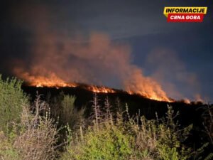 Lokalizovan požar na Barutani