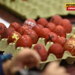 FOTO Učenici vjeronauke pri hramu u Podgorici ukrasili vaskršnja jaja