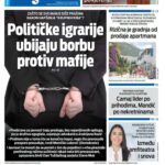 Naslovna strana “Informacije CG” za 11, 12. i 13. april 2026.