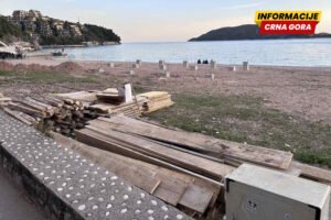 JPMD: Kompaniji “Imperiall Carević” rok pet dana da ukloni betonske stubove sa kupališta