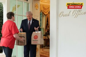 Trampova “inscenirana” dostava: “DoorDash baka” u Bijeloj kući…