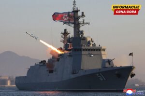 Sjevernokorejski lider nadgledao raketne probe obavljene sa novog razarača