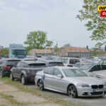 Zapalio automobile vrijedne oko milion eura, pa bez žurbe napustio ograđeni parking Uprave za imovinu u Maslinama