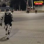 Humanoidni robot u jurnjavi za krdom divljih svinja u Varšavi