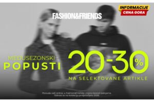 Vreme je za modni refresh: počelo je međusezonsko sniženje u…