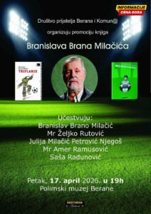 Brano Milačić predstavlja autorska djela i pogled na fudbal sjutra…
