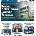 Naslovna strana “Informacije CG” za 17. april 2026.