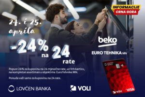 Iskoristite priliku: popust 24% na 24 rate