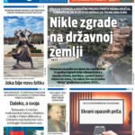 Naslovna strana “Informacije CG” za 19. april 2026.