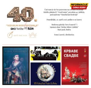 Vizuelni kod festivala „Grad teatar”