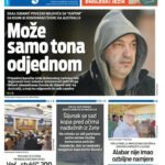 Naslovna strana “Informacije CG” za 20. april 2026.