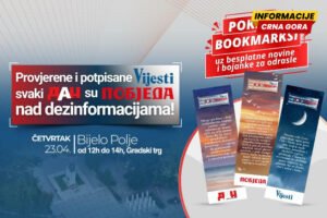 Novine, razgovor i pokloni za čitaoce: Podrška štampanim medijima...