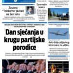 Naslovna strana “Informacije CG” za 23. april 2026.